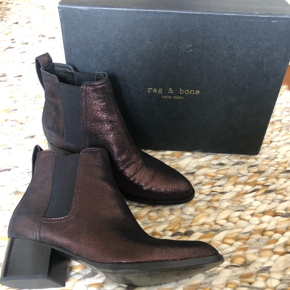 Rag & Bone Walker Metallic Boot